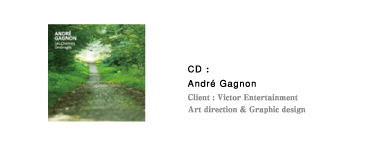 CD：André Gagnon｜Client：Victor Entertainment｜Art direction & Graphic design